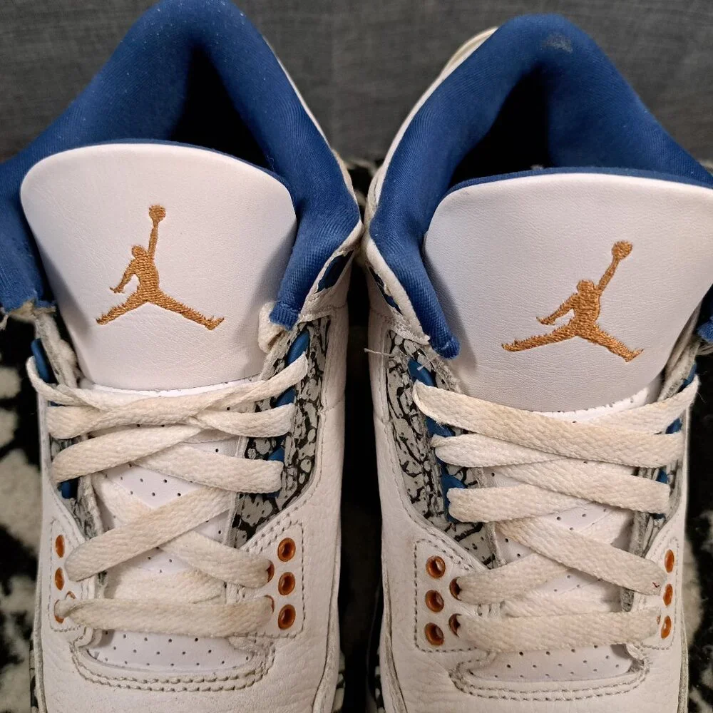 %Size 4Y Nike Air Jordan 3 Wizards GS AJ7